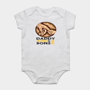 daddy and son best friends Baby Bodysuit